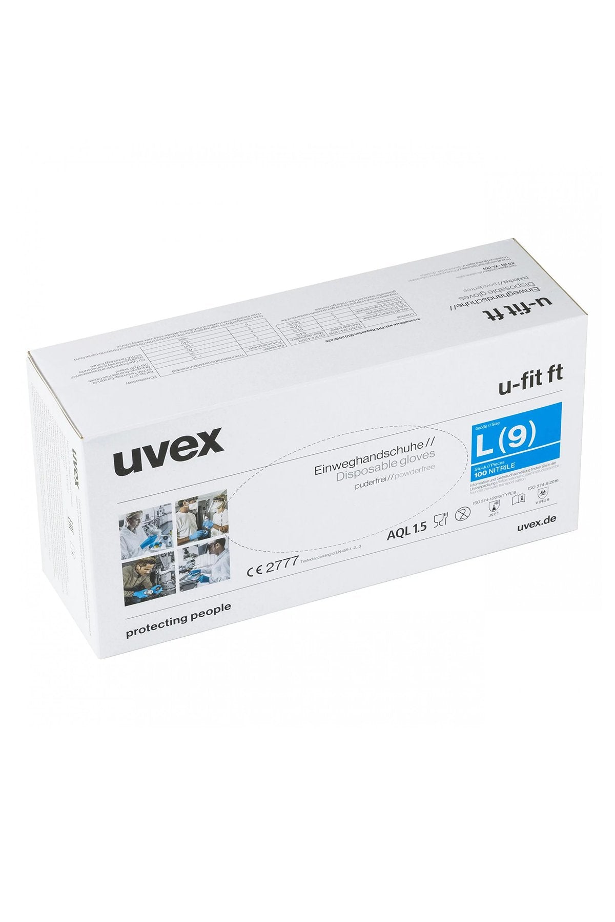 U-Fit Steril Nitril Eldiven 100'lü Paket U-Fit Steril Nitril Eldiven 100'lü Paket